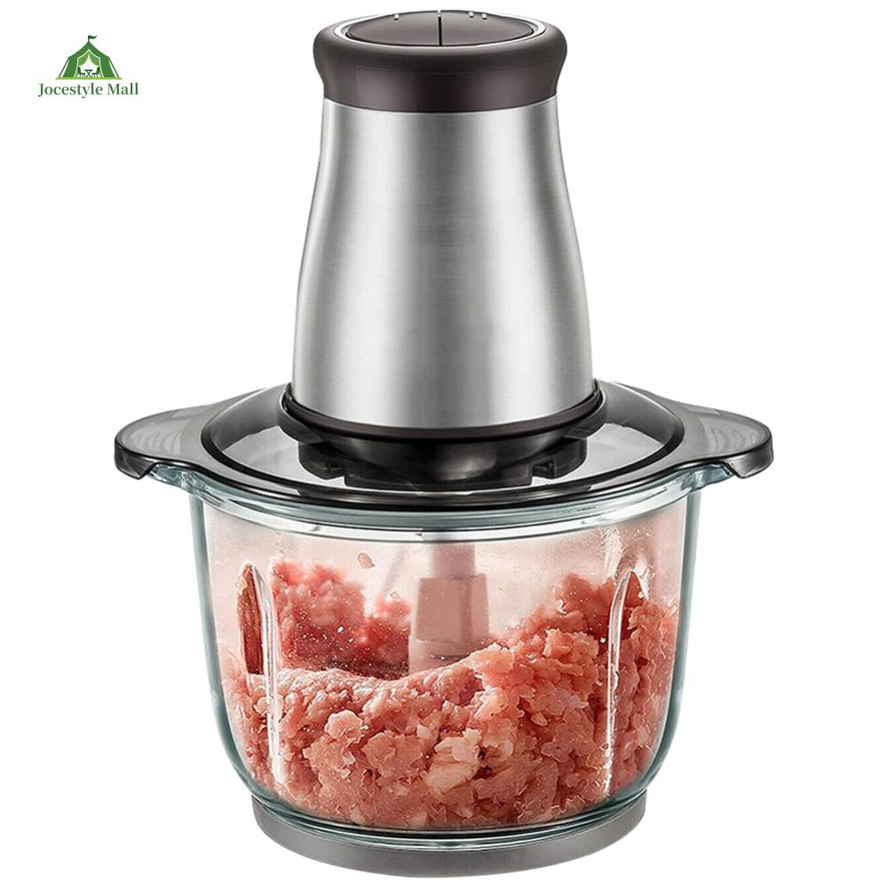 [Jocestyle Mall]เครื่องบดผลไม้ผักผลไม้ไฟฟ้ากับใบมีดขนาดสองใบ ราคา 239 บาท*ส่งฟรี