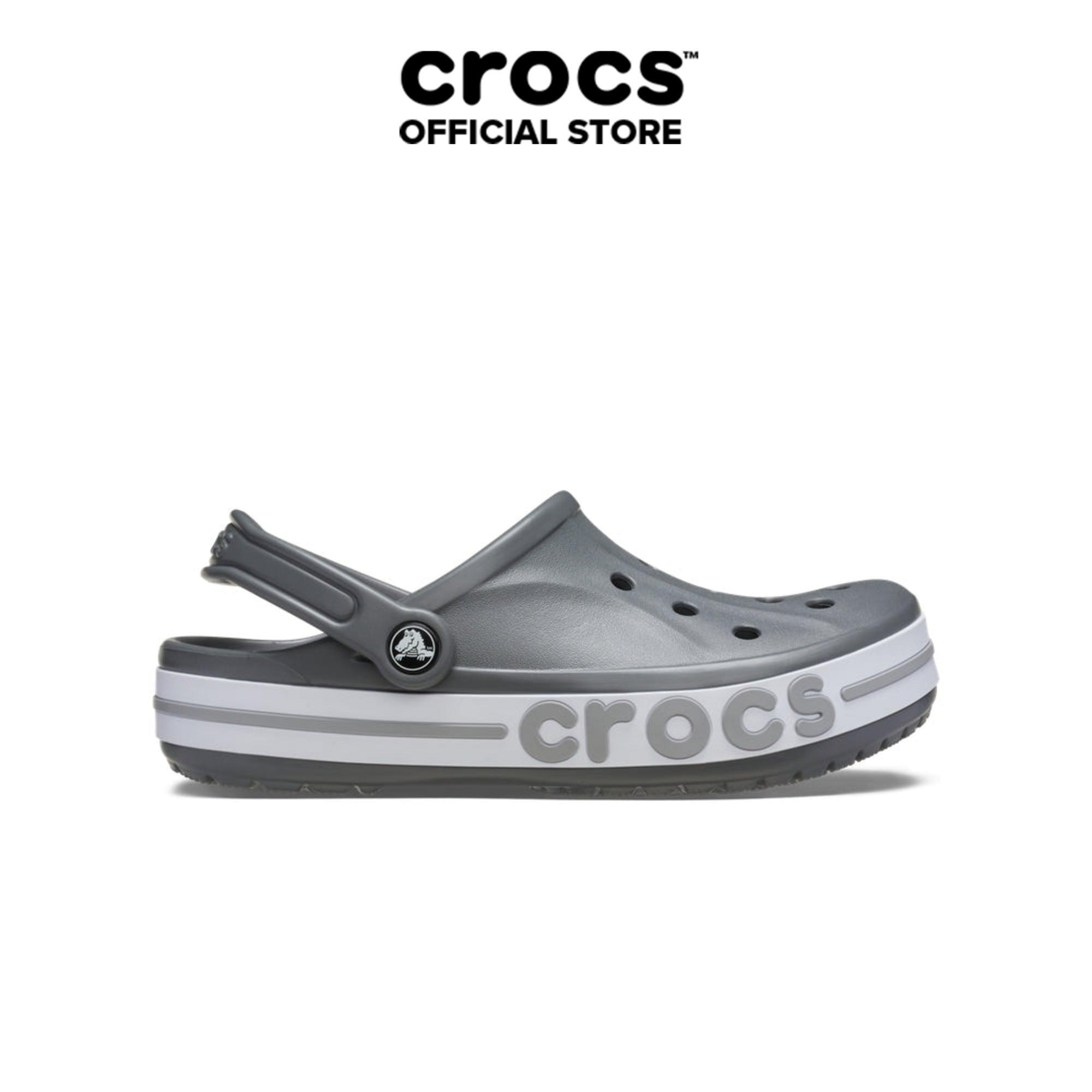 Giày Clog Unisex Crocs Bayaband - Slate Grey - 205089-0IE