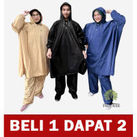 (PAKET HEMAT) JAS HUJAN IBEX MODERN PONCO CELANA Modern DEWASA BELI 1 DAPAT 2 PCS BERKUALITAS