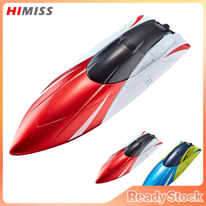 2.4Ghz Remote Control Boat Rechargeable High Speed Yacht For Pool And Lakes RC Boat Gifts For Boys Girls ราคา 412 บาท*ส่งฟรี