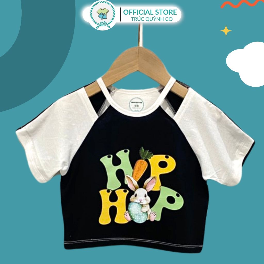 Áo Croptop Tim Yêu Là Một Item Thời Trang Năng Động, Trẻ Trung Và Cá Tính,Truc Quynh Co 12kg-33kg - 6