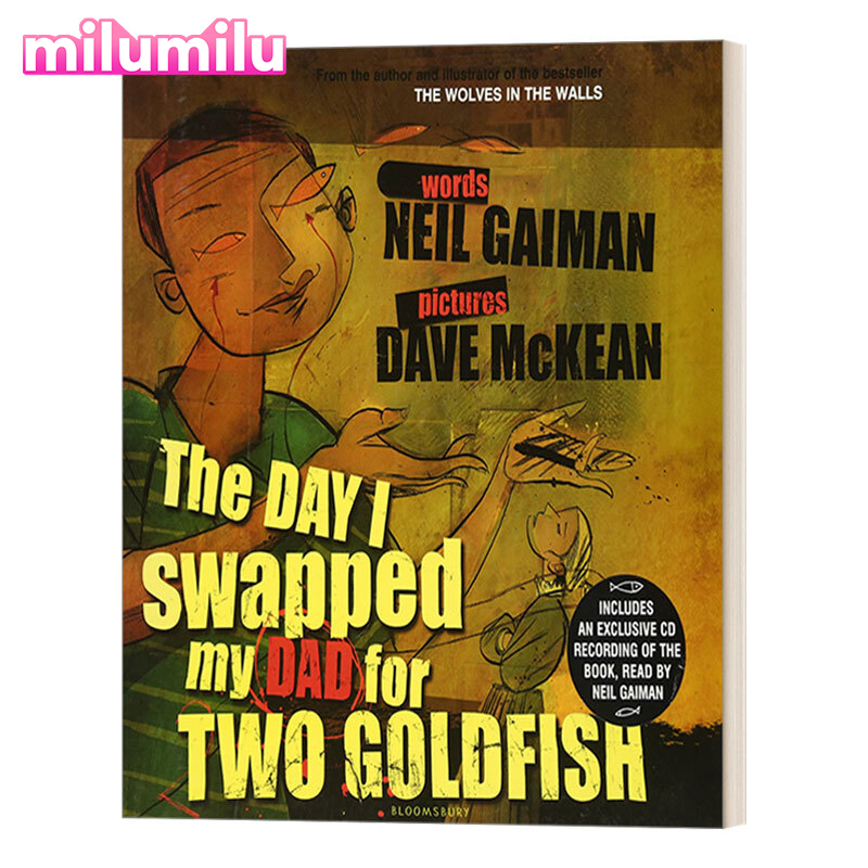 Milu The Day I Swapped My Dad For Two Goldfish Original English Books ราคา 710 บาท*ส่งฟรี