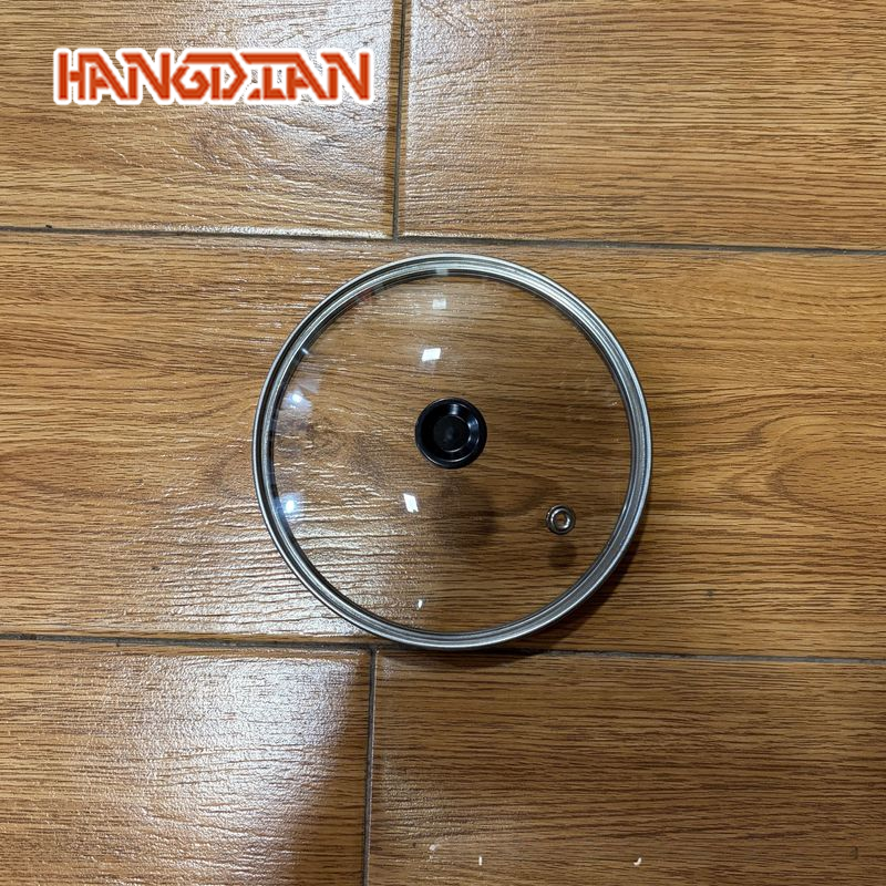 HANGDIAN Mini Non-Stick Frying Pan with Glass Lid for Cooking Eggs, Steak, Pancakes - Portable and Universal for Electric and Gas Stoves ราคา 73 บาท*ส่งฟรี