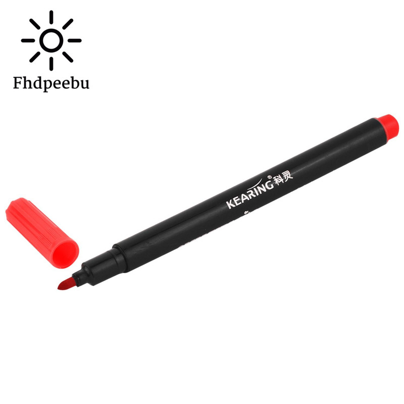 1 x Fabric Marker Pens Permanent Colors For DIY Textile Clothes T-Shirt Shoes brown