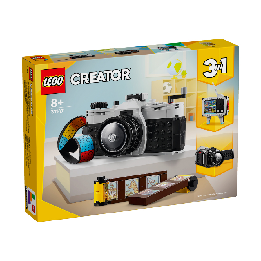 Đồ chơi lắp ráp máy ảnh retro lego creator 31147