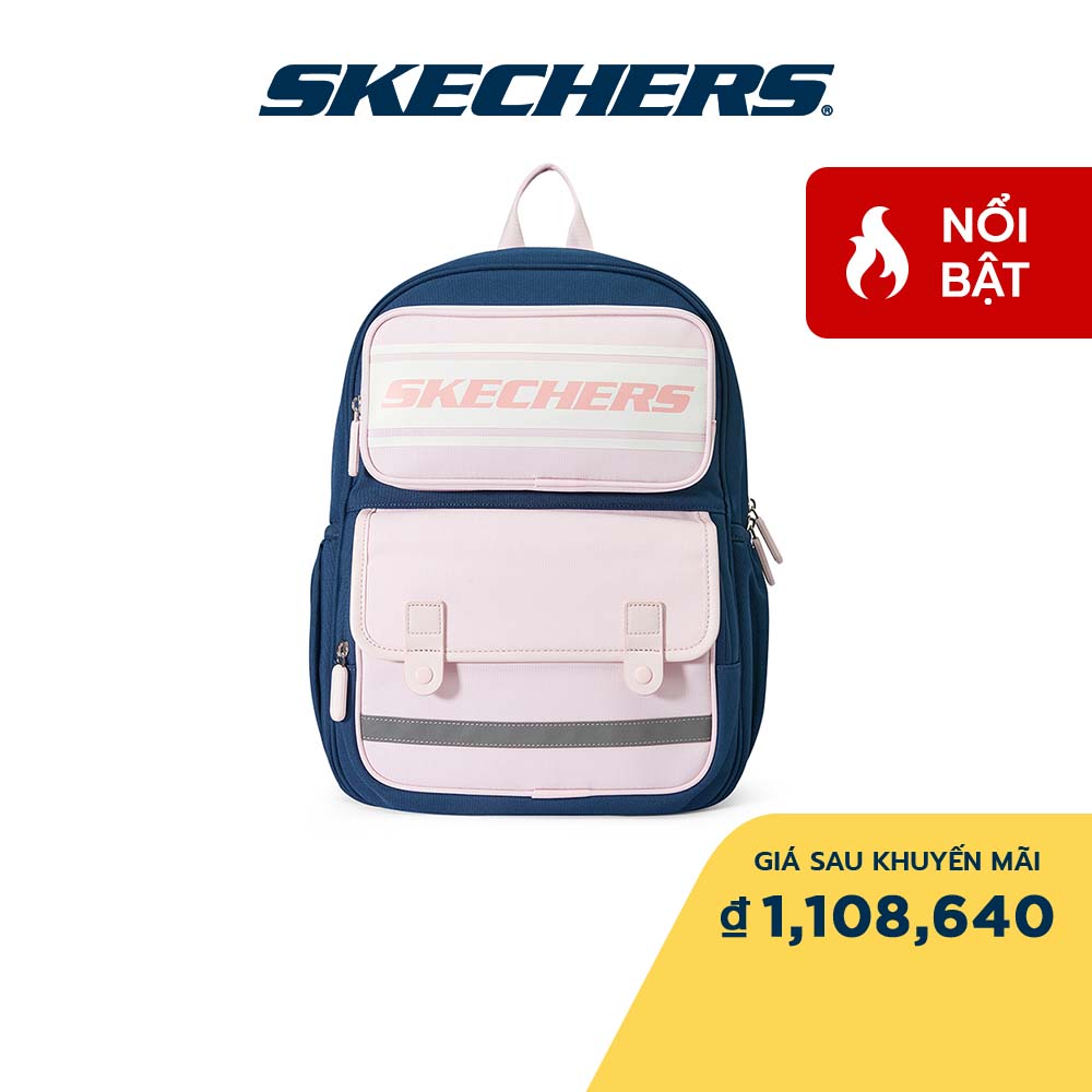 Skechers trẻ em ba lô backpack thường ngày back to school performance - p323k026-034k