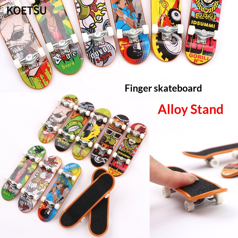 Koetsu Finger Skateboard Toy for Children, Improves Coordination and Focus Using the Eyes and Hands. ราคา 24 บาท*ส่งฟรี