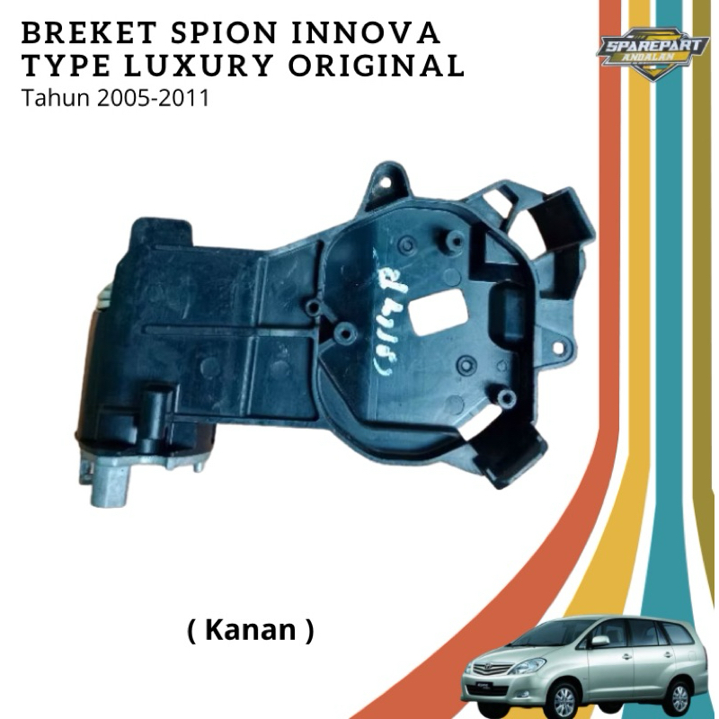 cket spion innova inova 2005 2006 2007 2008 2009 2010 2011 original kanan Harga 145,000 rupiah*Gratis Ongkir