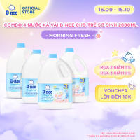 Combo 4 Nước xả vải D-nee 2800 ML. - Morning Fresh