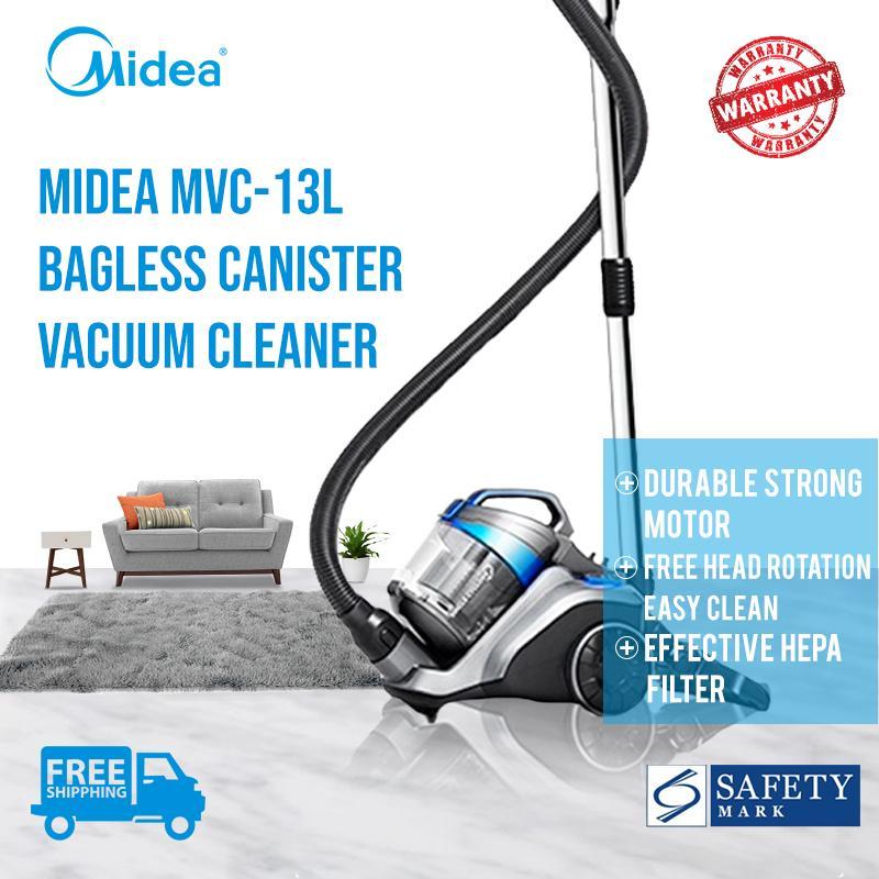 Midea 1200W Bagless Cyclone Canister Vacuum Cleaner MVC-13L Local Official 2 Years Warranty ★FREE SHIPPING★ Singapore