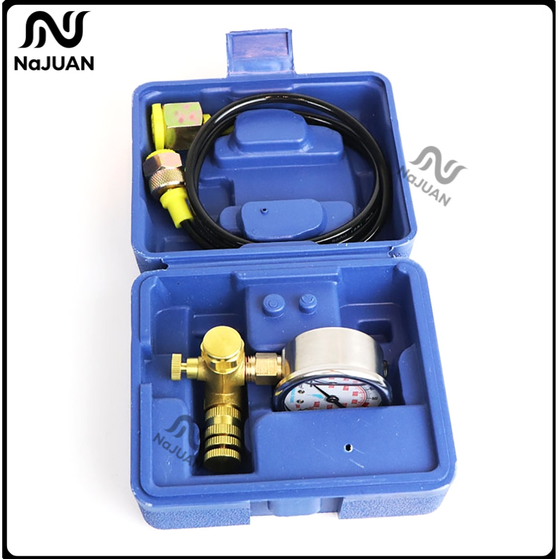 Bộ dụng cụ đo áp suất, phụ kiện đo lường cho thiết bị búa thủy lực nạp khí nitơ. Giá 381,113 Đồng*Miễn phí vận chuyển