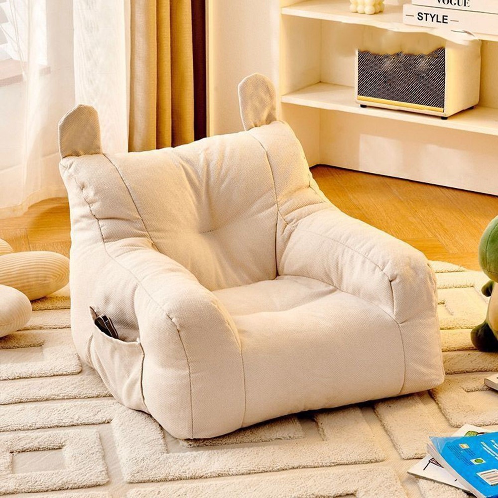 MUSTAR Thoải mái Ghế Sofa Nhỏ với túi lưu trữ Tiện dụng Ghế sofa cotton có thể giặt được Dễ thương cho trẻ em Mềm mại Ghế Sofa Lười Phòng Khách Dành cho bé trai và bé gái - 2