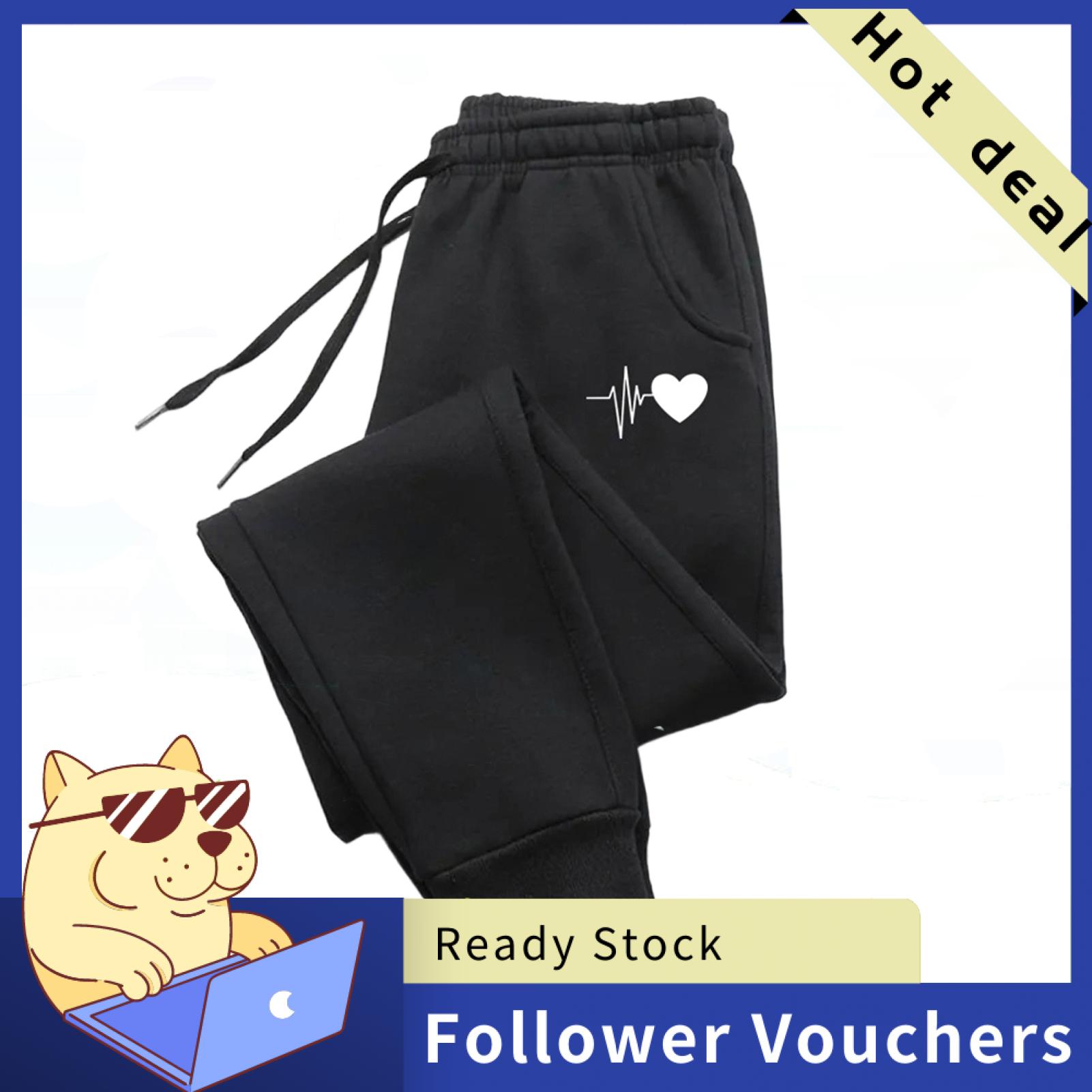 Suludong Drawstring Jogging Pants Elastic Waist Joggers Women’s Jogging Pants with Elastic Drawstring Waist Solid Color Sport Trousers with Pockets Comfortable Gym Exercise Pants Casual for Active