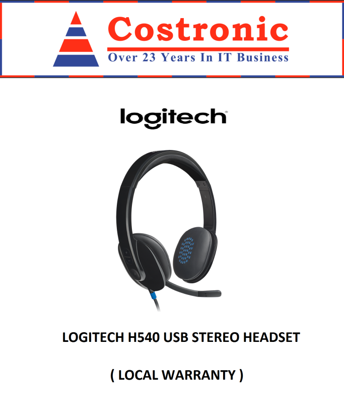 LOGITECH H540 USB STEREO HEADSET Singapore