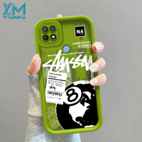 YiaMia Cool Billiards Graffiti Fashion Phone Casing For OPPO A15 / A15S / A35 / A31 / A32 / A53 / A1K / F11 Soft TPU Silicone Shockproof Phone Back Cover