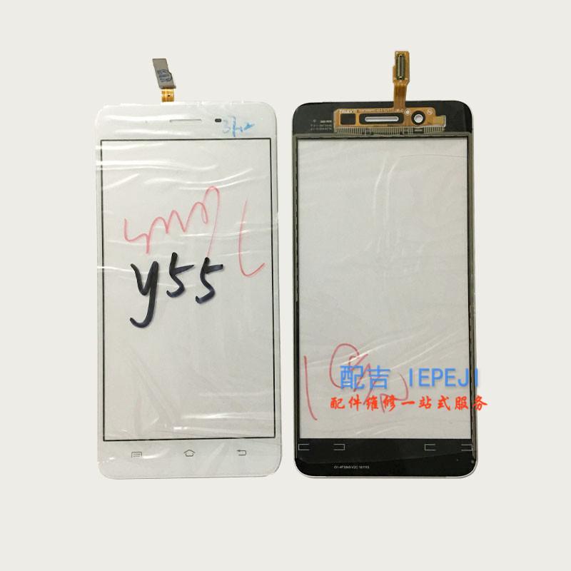 Berlaku vivo Y55 Y55A Y55N layar sentuh layar eksternal asli LCD Layar tulis tangan Kaca Papan penutup
