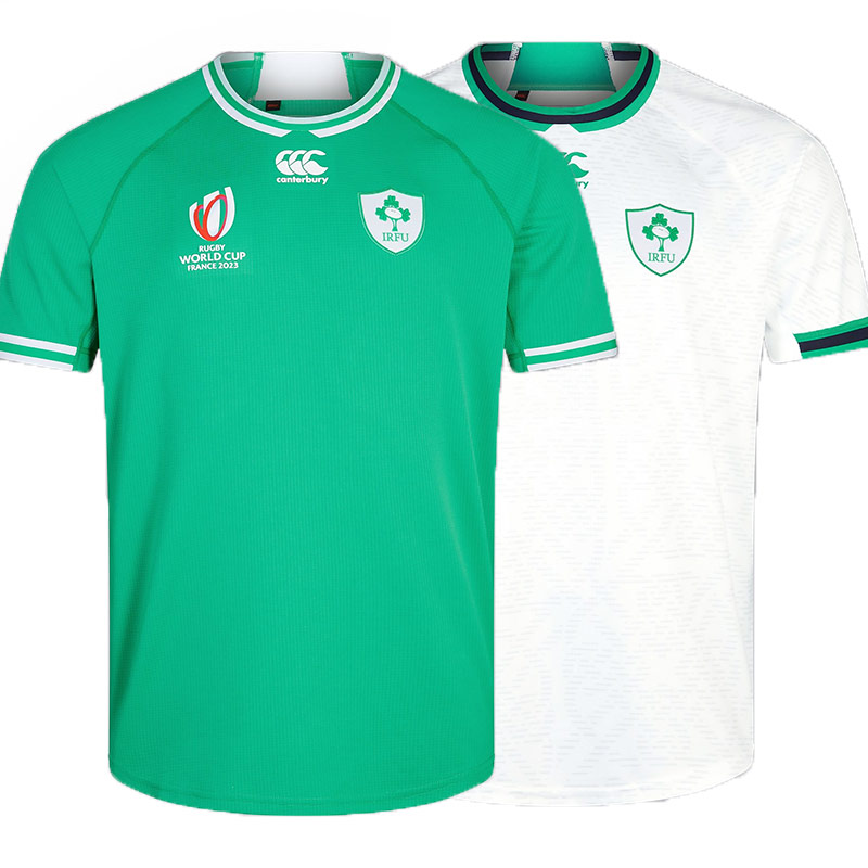 23 World Cup Ireland Home/Away Short Sleeve English Olive Jersey Rugby