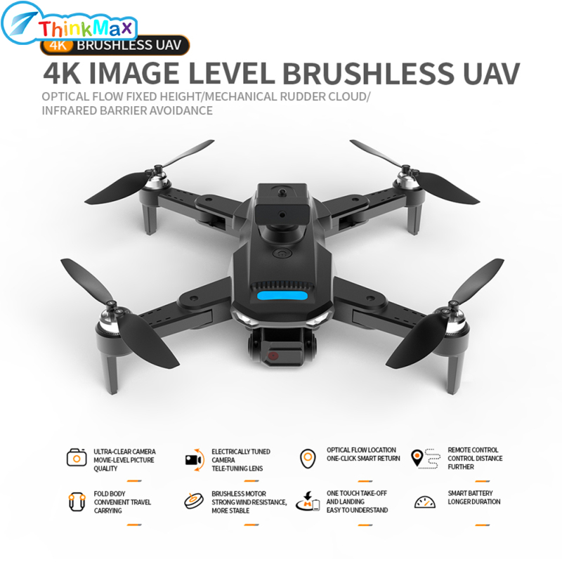 Clearance price S22 2.4g Rc Drone 4k Hd Optical Flow Height Setting