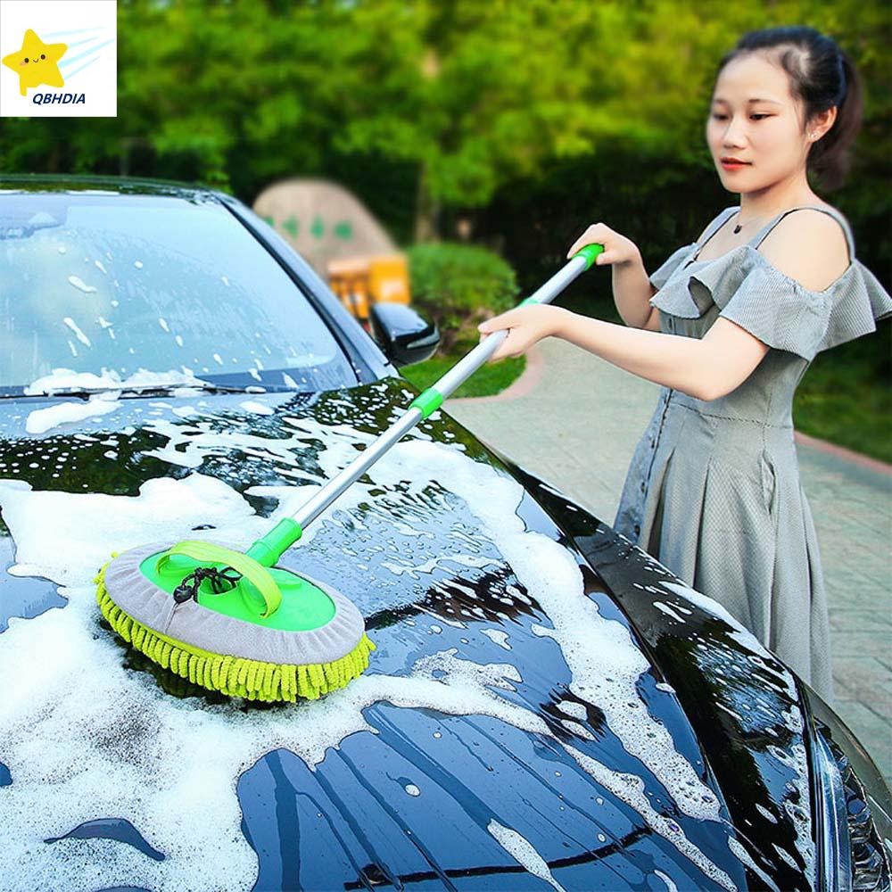 QBHDIA Sáp Siêu thấm Ba phần Công cụ rửa cửa sổ Dụng cụ làm sạch ô tô Chổi lau xe ô tô Cây lau nhà rửa xe