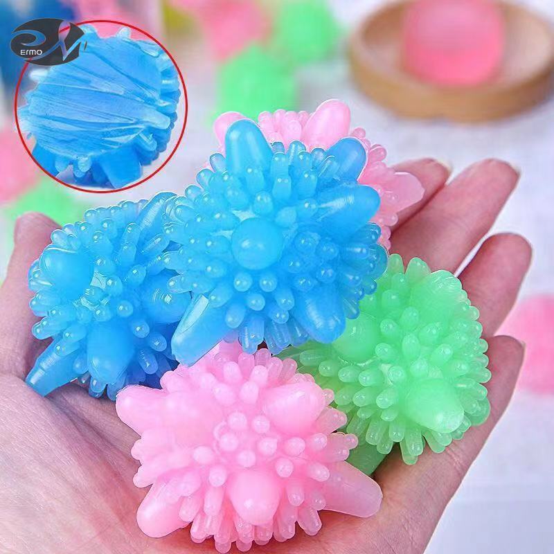Household laundry ball for cleaning, anti entanglement, washing machine specific cleaning, solid friction washing and protective ball ราคา 35 บาท*ส่งฟรี