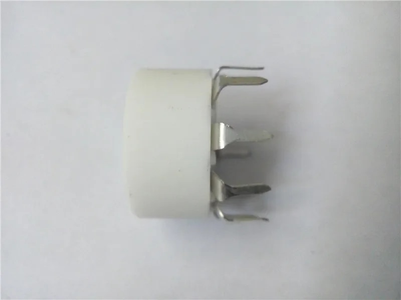 【Lowest Prices Online】 20pcs Ceramic Socket Holder Gzc9-A Small 9 Pin Outlet For 12ax7 El84 6dj8 6922