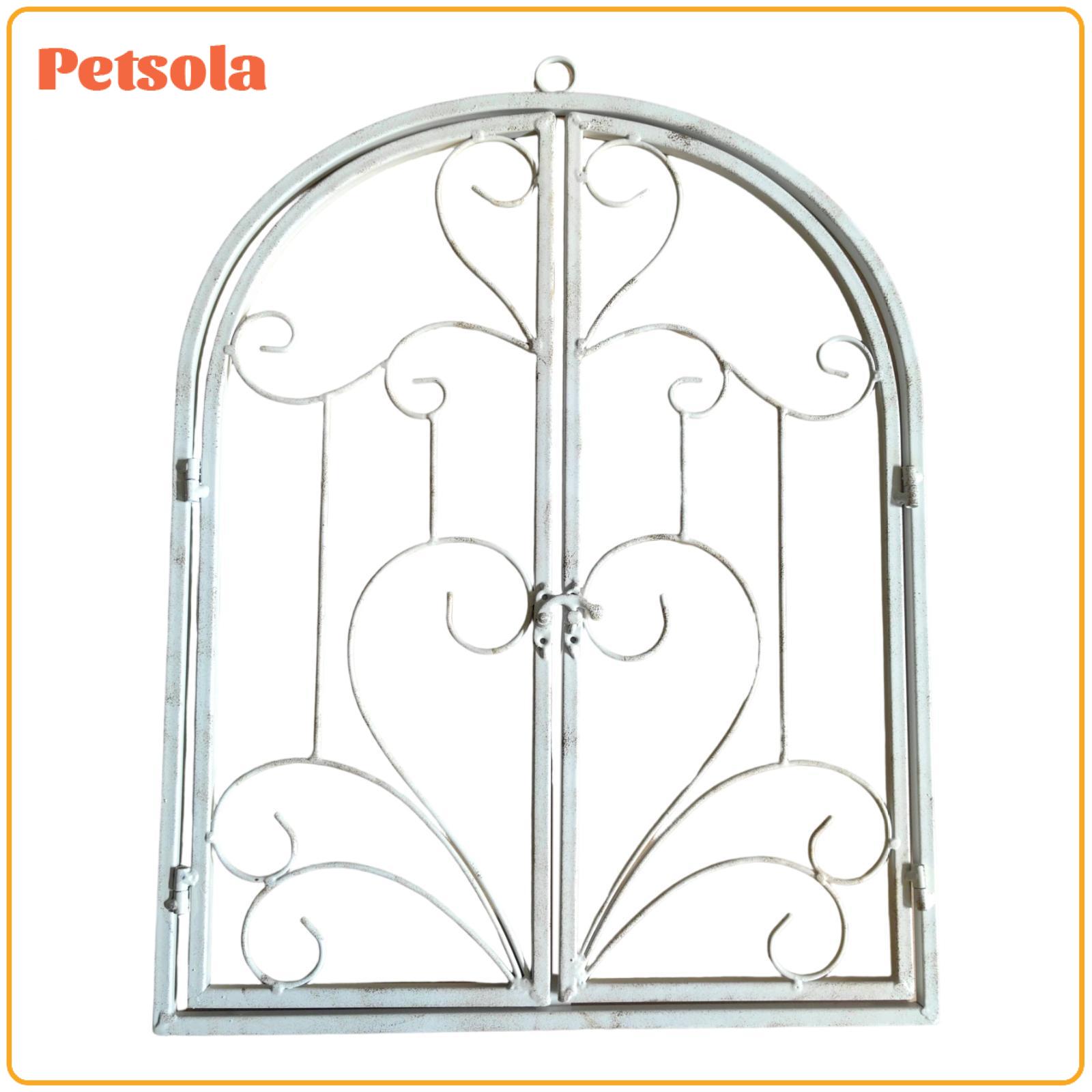 Wrought Iron Wall Decor Window Arch Wall Art Artwork Decorative Cretive Farmhouse for Room Hallway Bedroom Farm ราคา 2,746 บาท*ส่งฟรี