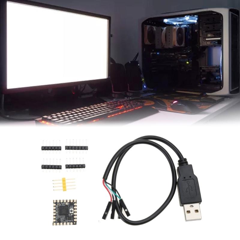 Cho rp2040zero rp2040 cho vi điều khiển mô-đun bảng mạch phát triển twocore cortexm0 + Bộ vi xử lý 2Mb