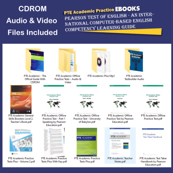 Multiple PTE Academic Practices With Audio And Video Files Malaysia