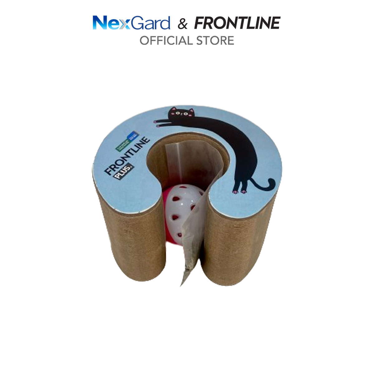 Đồ chơi cho mèo cào xoay tròn ma thuật kèm catnip FLP Cat