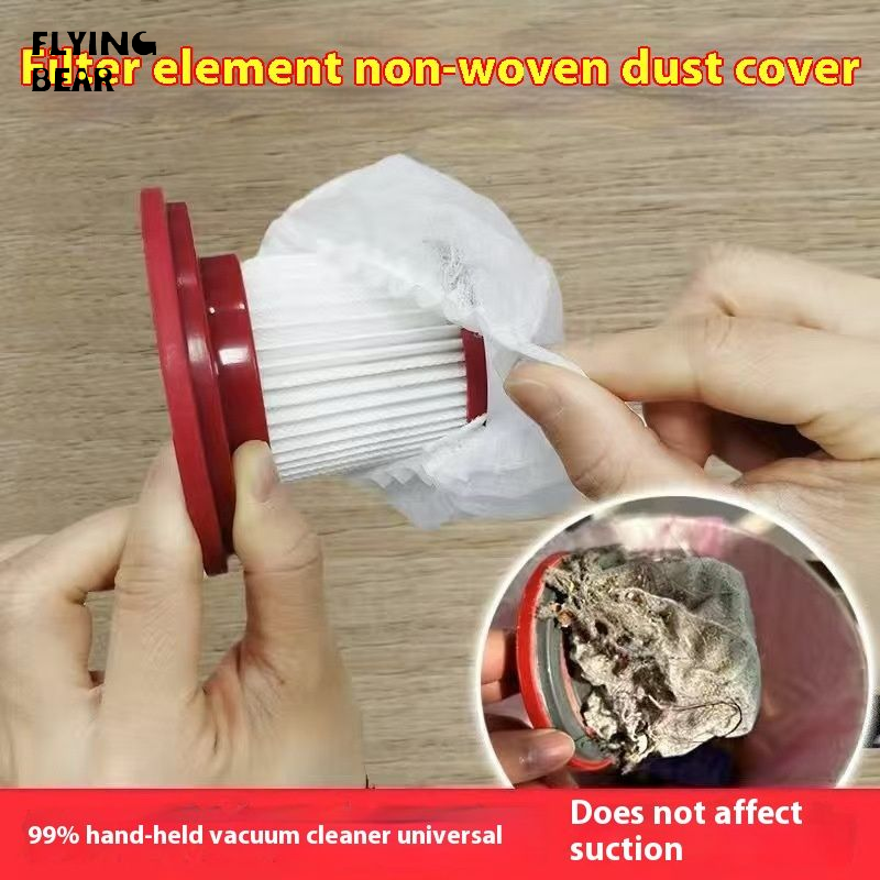 Bay gấu dùng một lần yếu tố Bộ lọc máy hút bụi phổ quát không vải dệt lưới lọc Bộ lọc Máy hút bụi Phụ Kiện Bộ lọc haipa đàn hồi dày