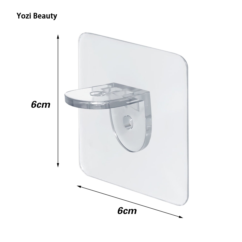 TIANLEYU Wardrobe divider screws/rubber brackets/anti slip brackets/multifunctional self cutting ราคา 3 บาท*ส่งฟรี