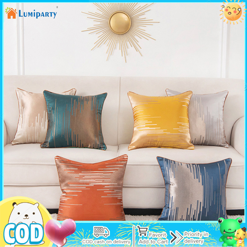 Office Light Luxury Pillowcase Throw Pillow Covers Cushion Cover For Living Room Bedroom Decorations ราคา 85 บาท*ส่งฟรี