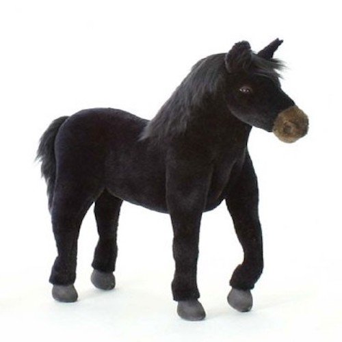 large horse stuffed animal