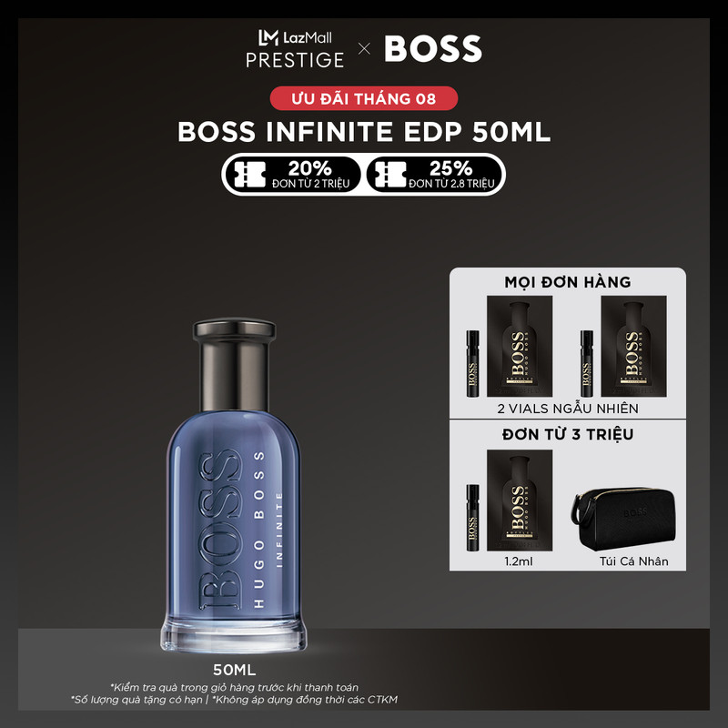 Nước hoa nam boss infinite edp 50ml