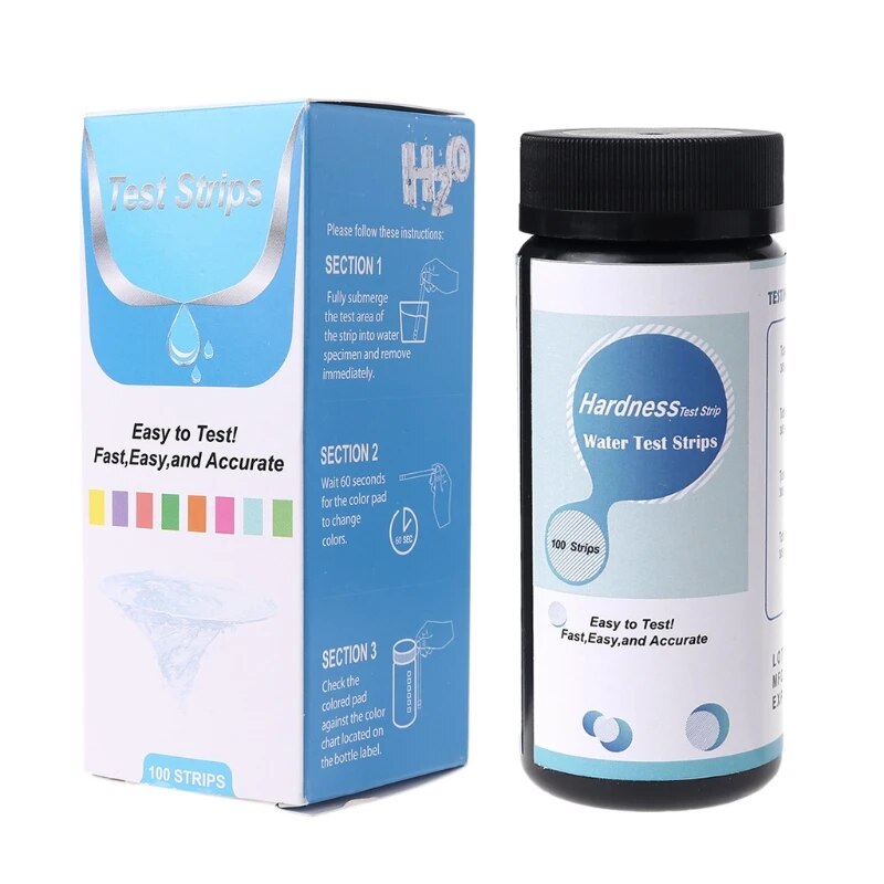 Độ cứng nước tốt nhất sáng tạo tốt nhất que thử mục đáng tin cậy để kiểm tra chất lượng nước của hồ bơi, spa, hồ cá, nước uống và giếng