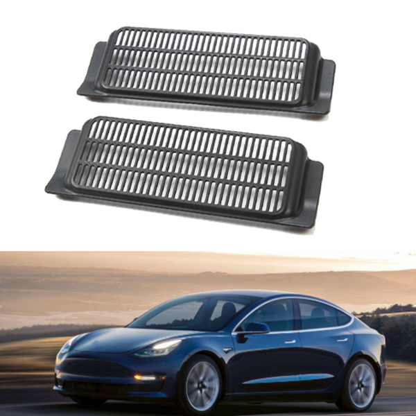 for Tesla Model 3 Interior Back Air Outlet Vent Cover Anti-Blocking Under Seat