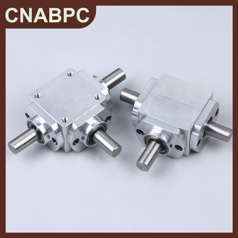 CNABPC Hộp số truyền động 1:1 8mm 20t cổ góp góc bên phải xoắn ốc bánh răng côn giảm hộp số