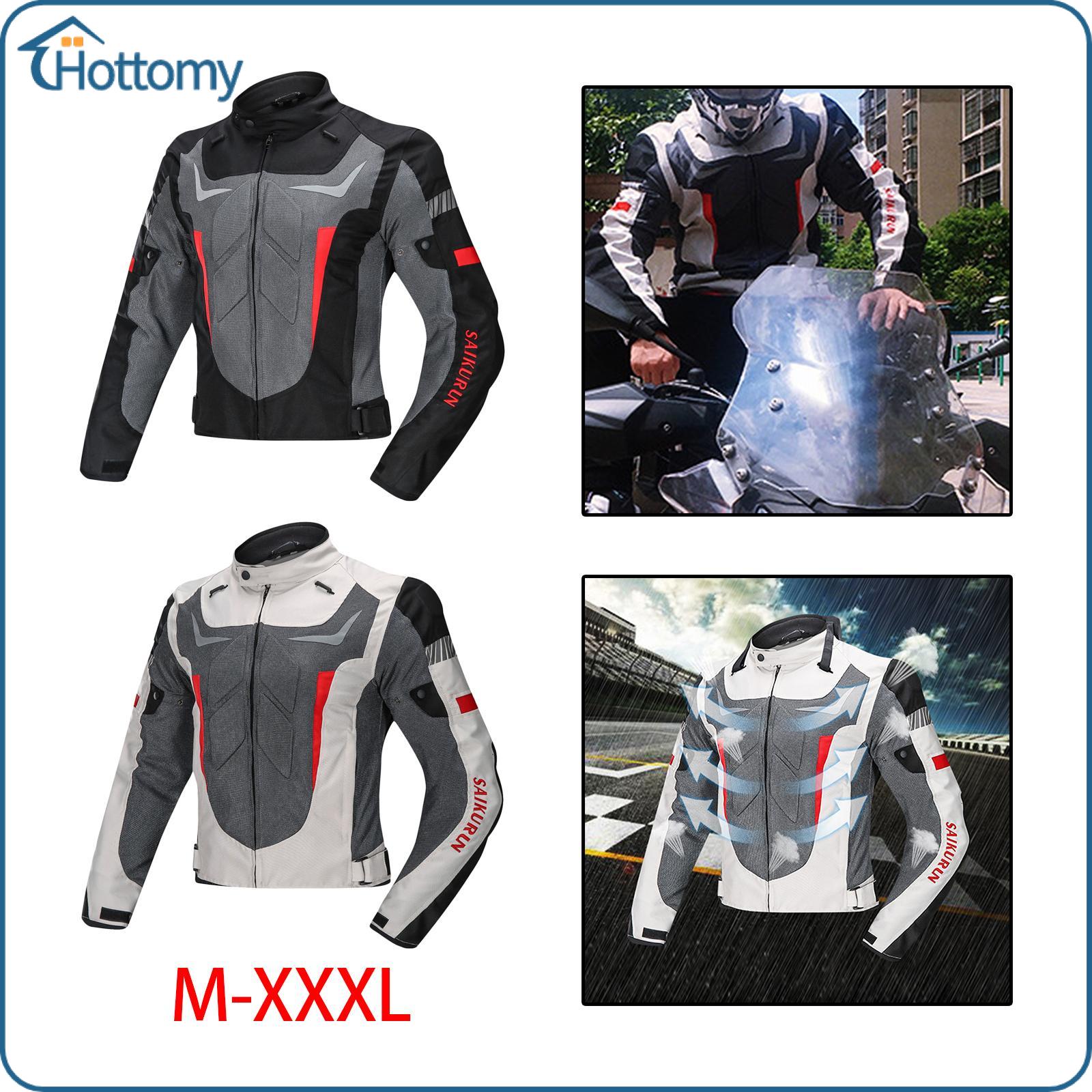 อุปกรณ์และชิ้นส่วนยานยนต์ Blesiya แจ็คเก็ตรถจักรยานยนต์กันน้ำ Motorcross เสื้อผ้าแผ่นป้องกันที่ถอดออกได้ซับความร้อนกันลมทนทานตาข่ายระบายอากาศรถมอเตอร์ไซด์ฤดูร้อน ราคา 6,314 บาท*ส่งฟรี