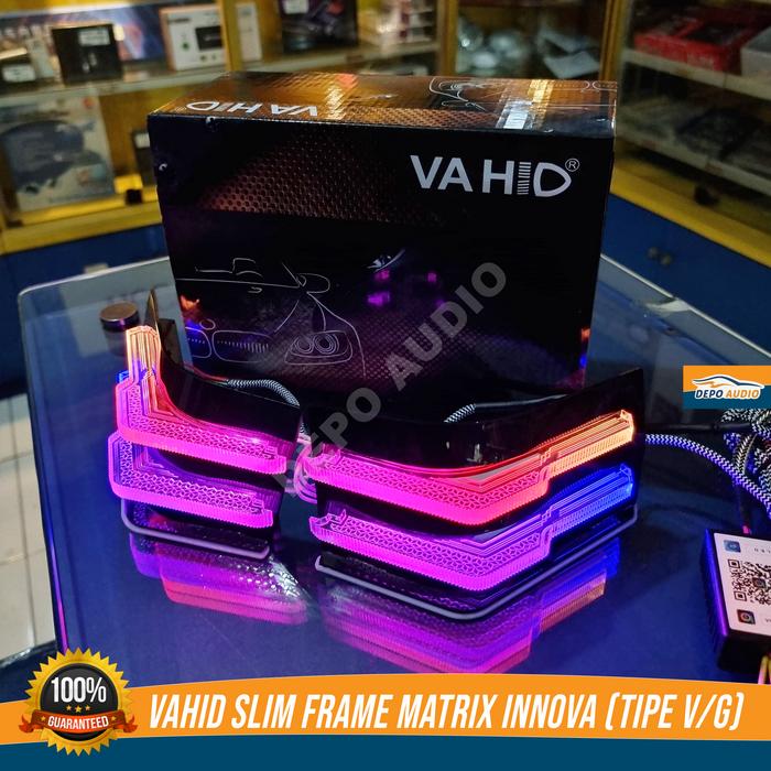 VAHID SLIM FRAME LED DRL CAKAR INNOVA REBORN G V VENTURER RGB -nanas shop9 Harga 1,850,000 rupiah*Gratis Ongkir