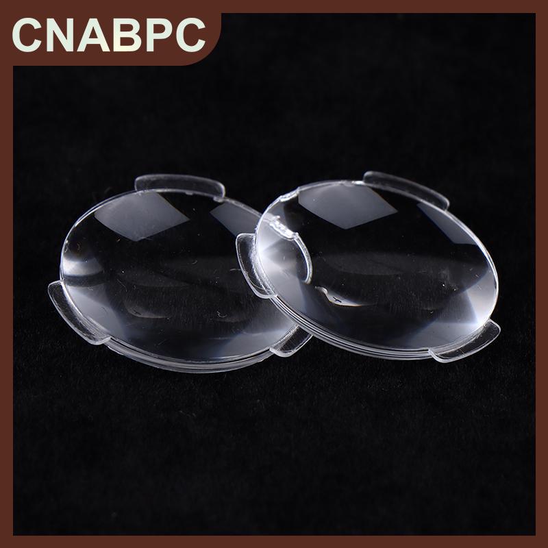 CNABPC 10Pcs 25*45MM BiConvex Ultra Clear Lens For 3D VR Glasses 2-5mm Thickness Presyo  58 Piso*Libreng Shipping