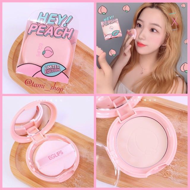 Chính hãng Phấn phủ siêu mịn Eglips Blur Powder Pact – Peach Edition