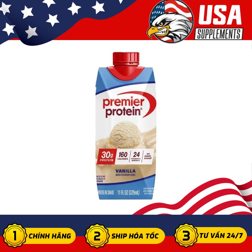 Bữa Ăn Nhanh Gọn Cho Dân Văn Phòng Premier Protein Shake Uống Liền 325ml