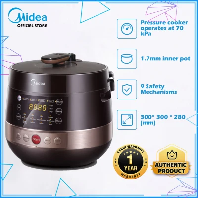[Midea] 5L Smart Home Kitchen Multi-function Electric Pressure Cooker [MY-CS5039P]