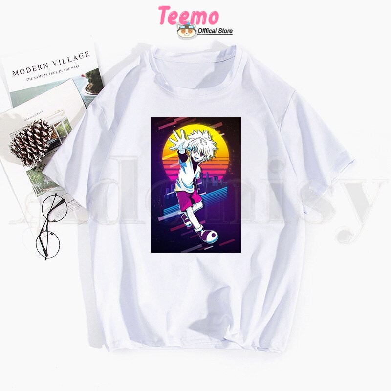 SALE 50% Áo thun Hunter X Hunter Killua Zoldyck Baka Anime Japan hots Spring giá rẻ