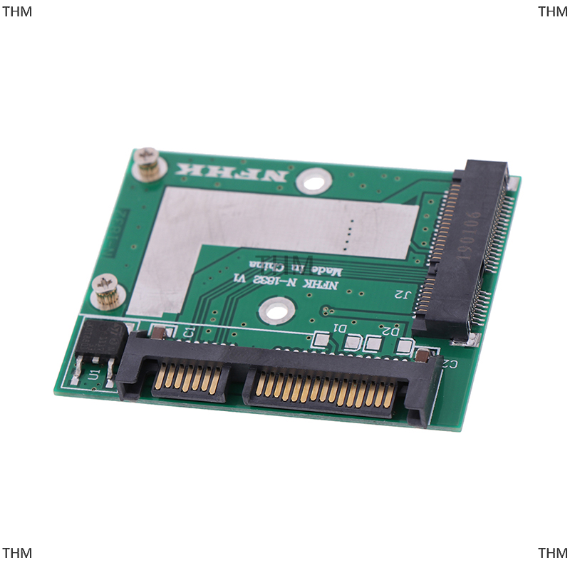 THM MSATA SSD sang Bộ chuyển đổi SATA 6.0gps 2.5 ''bo mạch Mô-đun thẻ chuyển đổi PCIe SSD mini