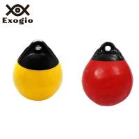 【Exogio】Heavy Duty PVC Boat Ball Round Anchor Buoy Dock Bumper Ball Inflatable Protection Marine Mooring Buoy