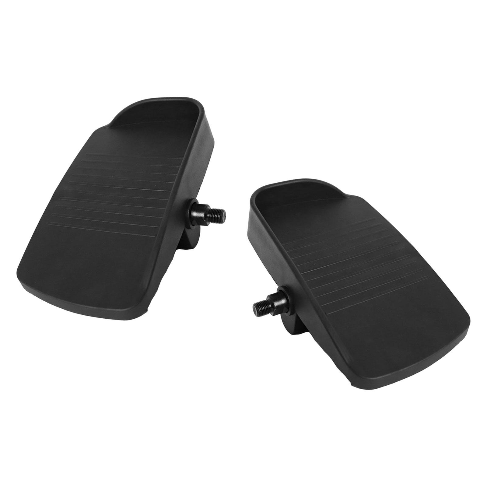 2x Exercise Bike Pedals Stair Stepper Pedal Elliptical Machine Foot Pedals for Elliptical Machine