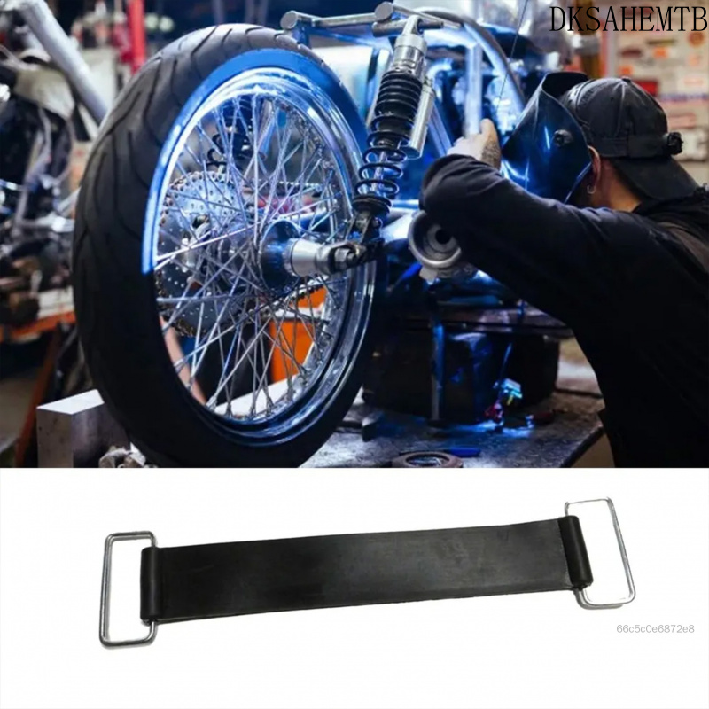 อุปกรณ์ทำสวนและตกแต่งกลางแจ้ง DKSAHEMTB สายรัดแบตเตอรี่รถจักรยานยนต์กันลื่น Adde ความปลอดภัยป้องกันการสั่นสะเทือนแบตเตอรี่เครื่องมือป้องกันเหมาะสำหรับรถสามล้อสกู๊ตเตอร์ JTF-TH ราคา 44 บาท*ส่งฟรี
