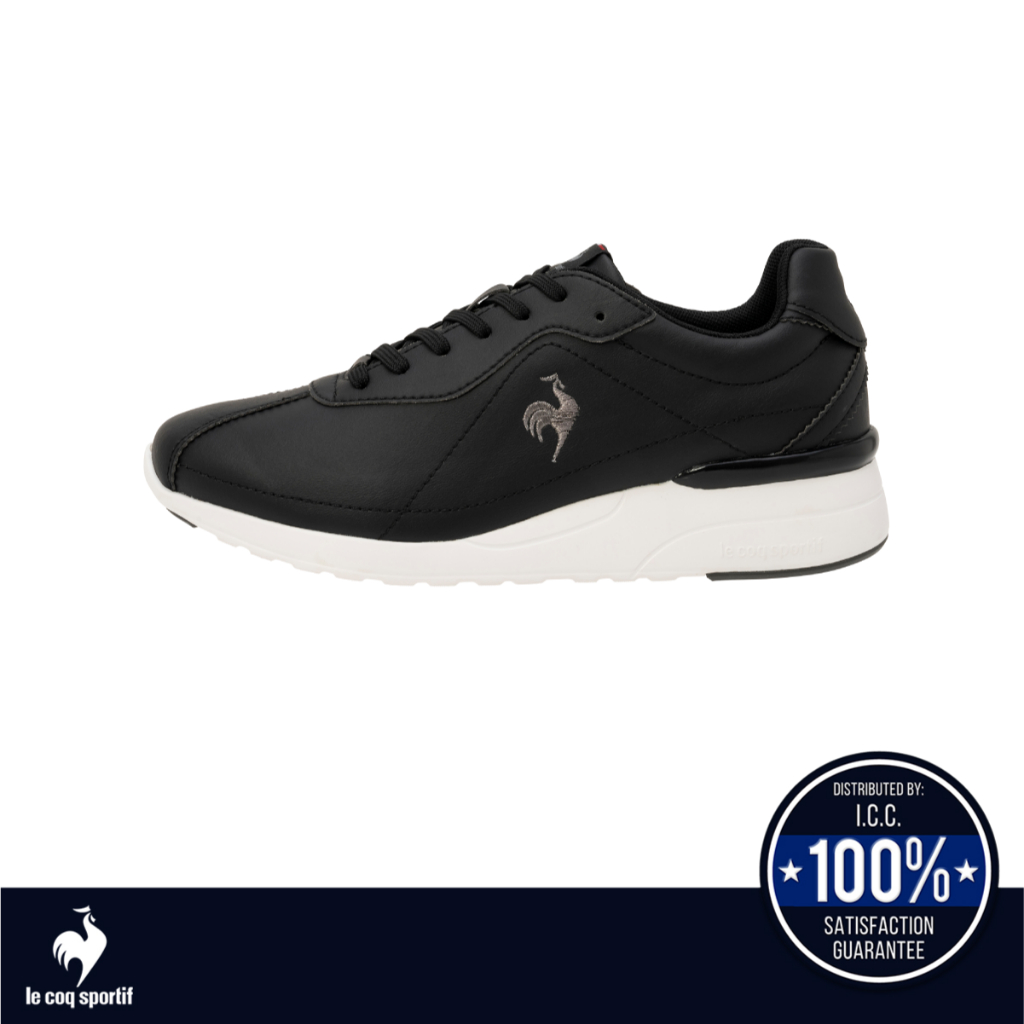 le coq sportif รองเท้าผู้หญิง รุ่น LCS MONTPELLIER NEO LIFT สีดำ (รองเท้าผ้าใบแฟชั่น, แบบผูกเชือก) ราคา 2,650 บาท*ส่งฟรี