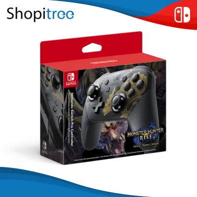 Nintendo Switch Official Pro Controller [Monster Hunter Rise]